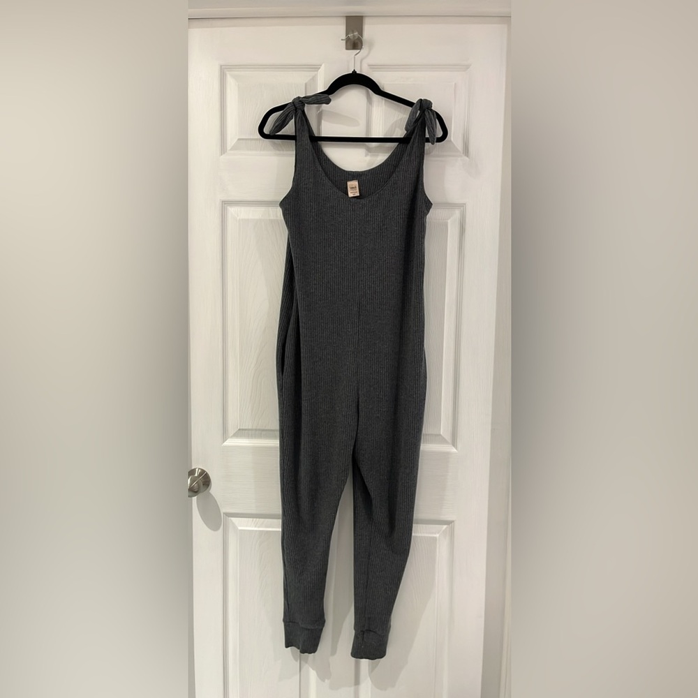 Smash + Tess Gray Minimalist Jumpsuit
